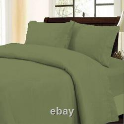 Nice Duvet Covers 100% Cotton 1000 TC OR 1200 TC Select Item Moss Solid