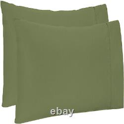 Nice Duvet Covers 100% Cotton 1000 TC OR 1200 TC Select Item Moss Solid