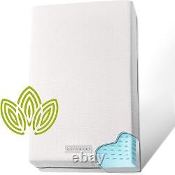 Organic Cotton Dual-Sided Crib Mattress 2-Stage Premium Memory Foam Hypoallergen