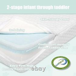 Pack and Play Mattress, 38x26 Trifold Pack n Play Mattress with Breathable