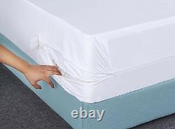 Premium Mattress Zippered Encasement Waterproof Cover Utopia Bedding 12 Deep