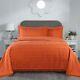 Remi Cotton Blend Jacquard Woven Geometric Fringe Bedspread & Pillow Shams Set
