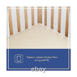 Sealy Cool Comfort Breathable 2-Stage Dual Firmness Waterproof Baby Crib Matt