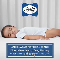 Sealy Nature'S Haven 2-Stage Dual Firmness Baby Crib Mattress & Toddler Bed Matt