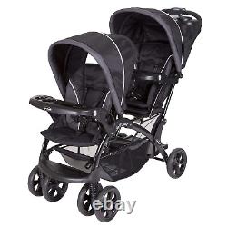 Sit N' Stand Double Stroller, Onyx