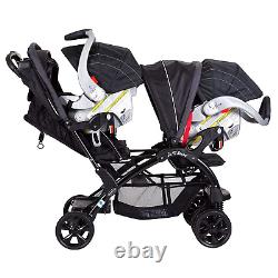 Sit N' Stand Double Stroller, Onyx