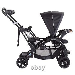 Sit N' Stand Double Stroller, Onyx