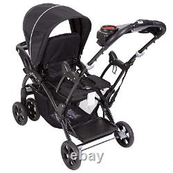 Sit N' Stand Double Stroller, Onyx