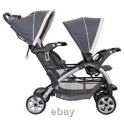 Sit N' Stand Easy Fold Travel Toddler/Baby Double Stroller (Used)