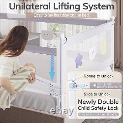 Toddler Bed Rails Double Child Lock Lift Harmless Strong Breathable Comfortable