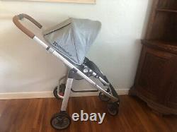 UPPAbaby Cruz 2019 Stroller in Gregory Grey (melange Blue)