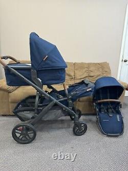 Uppa Baby Stroller with rumble seat, bassinet, piggy Back and several accessories