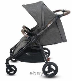 Valco Baby Twin DUO Stroller in Charcoal