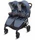 Valco Baby Twin Duo Stroller In Denim