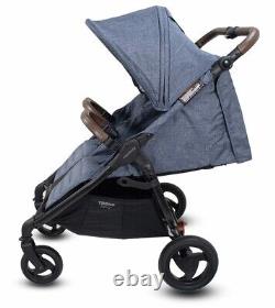 Valco Baby Twin DUO Stroller in Denim