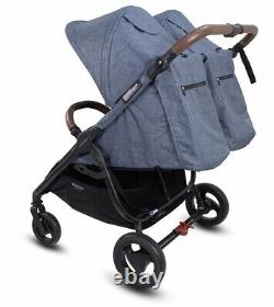 Valco Baby Twin DUO Stroller in Denim