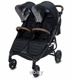 Valco Baby Twin DUO Stroller in Night Black