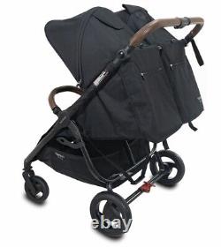 Valco Baby Twin DUO Stroller in Night Black