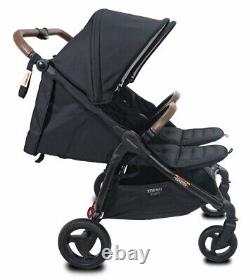 Valco Baby Twin DUO Stroller in Night Black