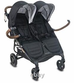 Valco Baby Twin DUO Stroller in Night Black