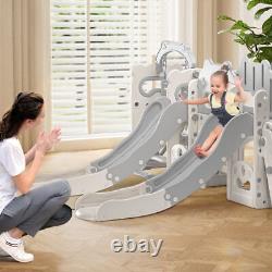 8 en 1 Toboggan pour Enfants Toboggan pour Tout-Petits de 1 à 8 Ans Grimpeur pour Bébés Intérieur/Extérieur