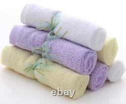 Boîte de 60 paquets de 6 lingettes de toilette pour bébé en bambou 100 % super doux et hautement absorbant