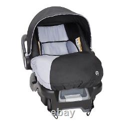 Cadre de poussette double pour nouveau-né avec 2 sièges d'auto et 2 parcs portables sac