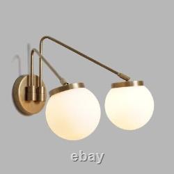 Double Globe Brass Articulated Sputnik Wall Lamp Beside Wall Lamp Decor 
 <br/> 	  
   <br/>Translation: Double Globe Brass Articulated Sputnik Applique Murale à côté de la Décoration de Lampe Murale