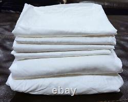 Ensemble de draps en satin de luxe Brooklinen Core 6 pièces, couleur blanche, en coton, taille pleine #106 $219