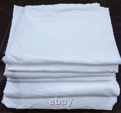 Ensemble de draps en satin de luxe Brooklinen Core 6 pièces, couleur blanche, en coton, taille pleine #106 $219