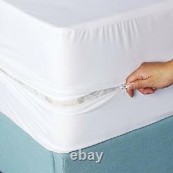 Housse imperméable zippée pour matelas premium Utopia Bedding de 12 pouces de profondeur