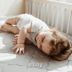 Matelas de lit bébé pour nourrisson et tout-petit, matelas de lit de bébé pour berceau, matelas double-L