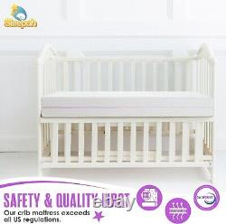 Matelas de lit de bébé en mousse à mémoire de forme réfrigérante à double face (52 28 5.5) Ferme certifié