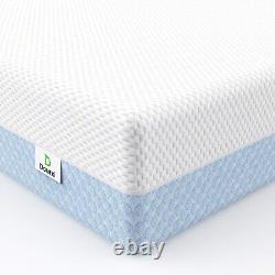 Matelas de lit de bébé, matelas de lit pour tout-petit en mousse à mémoire de forme à double face, triple couche