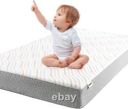 Matelas pour bébé et enfant BABELIO à base de matériaux biologiques, double face Certipur-US & USDA certifié