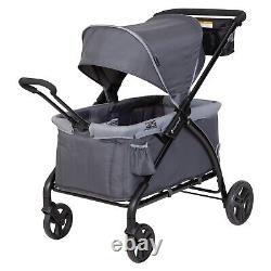 Poussette Wagon 2 en 1 Baby Trend Tour LTE, Gris Désert, LIVRAISON GRATUITE