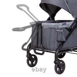 Poussette Wagon 2 en 1 Baby Trend Tour LTE, Gris Désert, LIVRAISON GRATUITE