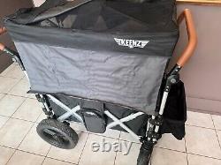 Poussette Wagon pliable Keenz 7S 2.0, poussette double pour bébés et tout-petits