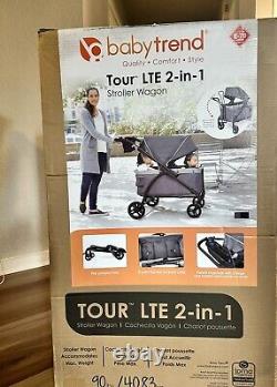 Poussette-chariot 2-en-1 Baby Trend Tour LTE Desert Grey