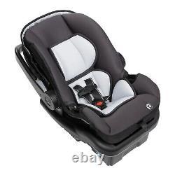 Poussette double pour bébé avec 2 sièges d'auto, parc pour bébé et ensemble de voyage pour jumeaux