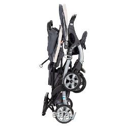 Poussette double pour bébé/toddler Baby Trend Sit N' Stand Easy Fold Travel, Magnolia