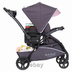 Poussette pliante pour bébé et tout-petit Baby Trend Sit N' Stand 5-en-1 Shopper Plus