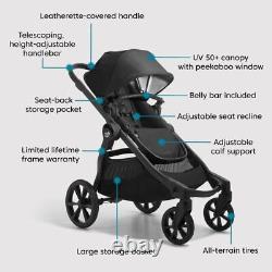 Poussette simple tout terrain Baby Jogger City Select, ivoire givré