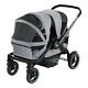 Poussette Tout-terrain Graco Modes 2156212 à Quatre Roues Style Chariot De Promenade Teton Gris