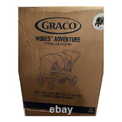 Poussette tout-terrain Graco Modes 2156212 à quatre roues style chariot de promenade Teton gris