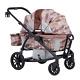 Poussette Tout-terrain Pour Enfants Poussette Double Wagon (marron)