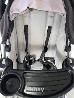 Poussette tout-terrain simple à double BABY JOGGER CITY SELECT, noir et gris