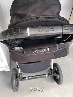 Poussette tout-terrain simple à double BABY JOGGER CITY SELECT, noir et gris