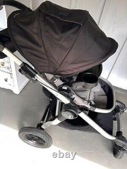 Poussette tout-terrain simple à double BABY JOGGER CITY SELECT, noir et gris