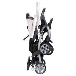 Siège N' Stand Convertible Multi-Usage Facile à Plier pour Voyager avec un Double Poussette pour Bébé et Tout-Petit.